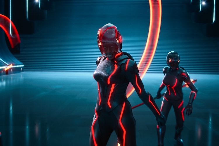 Jodie Turner-Smith in “Tron: Ares.”
